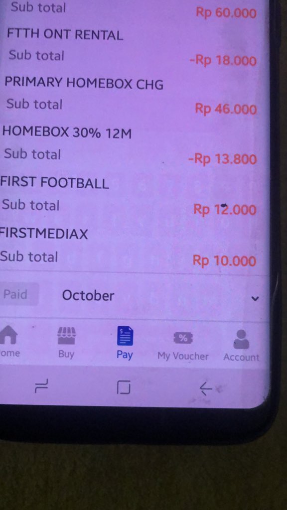 iPopeye_Apple's tweet photo. @FirstMediaCares sore, saya mau berhentiin 2 laganan ini karna saya tidak mengunakan 2 layanan ini first footbal dan firstmediax https://t.co/YnJX3Zxzj1