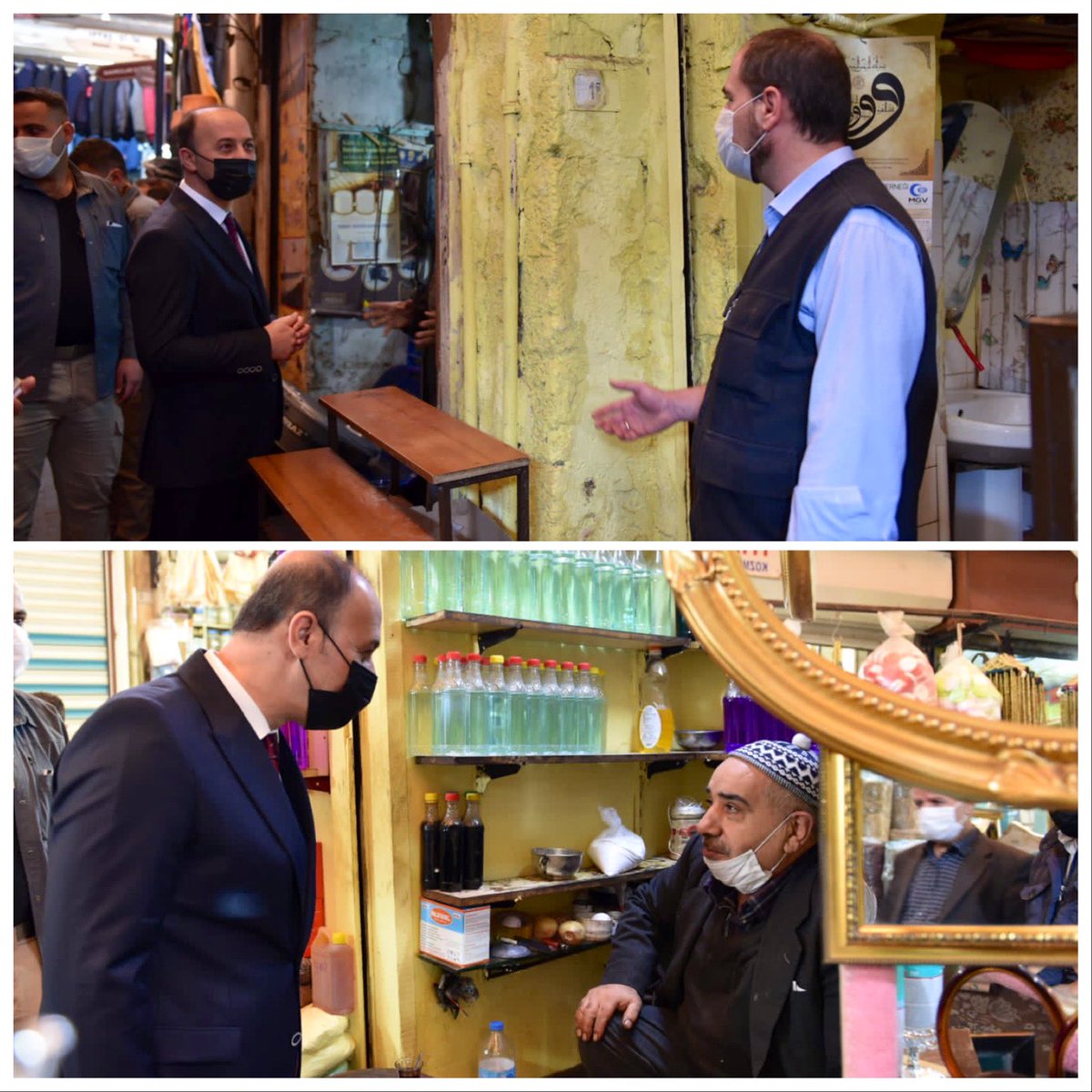 Abdullah_Erin47's tweet photo. Esnaf ve vatandaşlarımızla hemhal olmaya, sıkıntı ve taleplerini dinleyip çözüm üretmeye devam ediyoruz. #Şanlıurfa https://t.co/kyfDJZjr2r