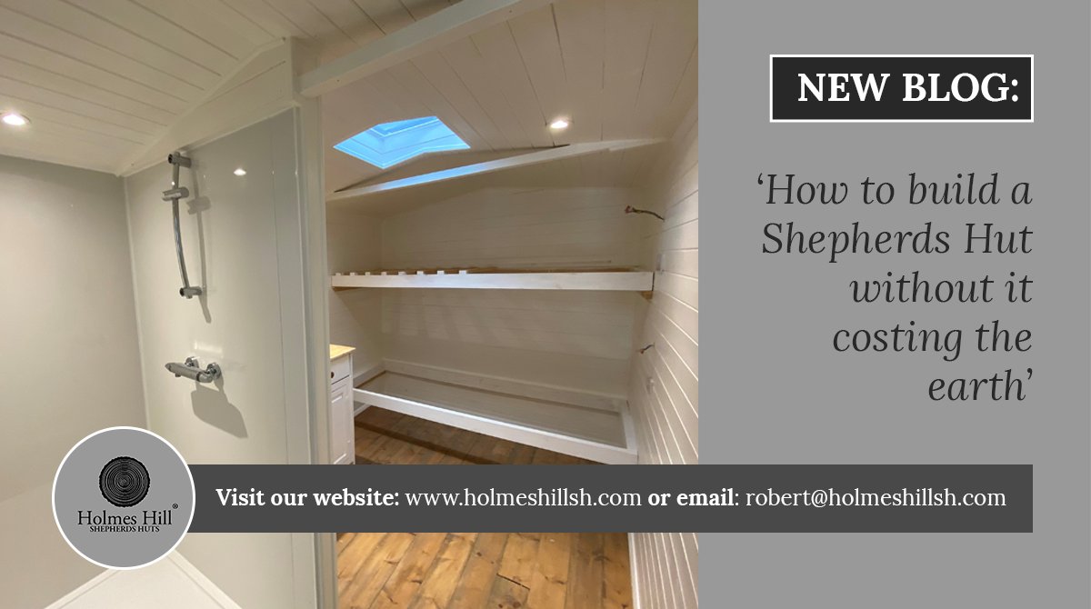 HolmesHillSH's tweet photo. Want to know how to build a Shepherds Hut without it costing the earth?

Find out in our latest blog article: https://t.co/UDZnTeoUep https://t.co/EGbSSv66rF