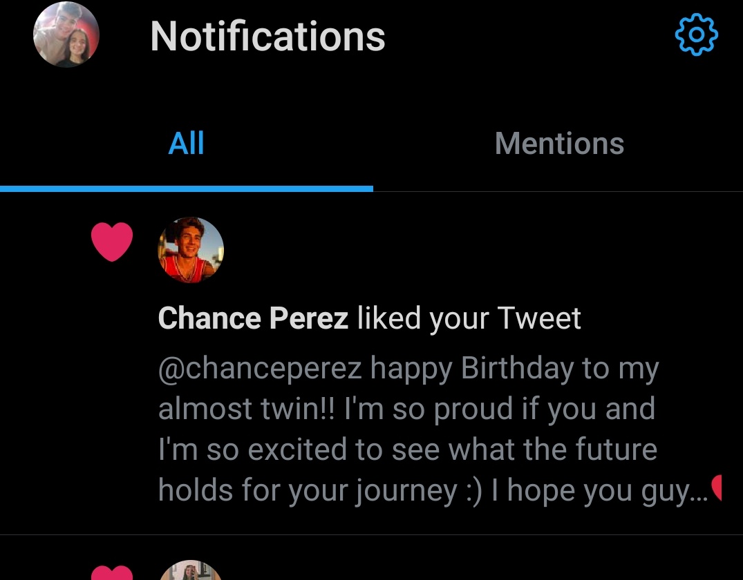 DevinsGrlKayla's tweet photo. Hi I just died 🥰 @chanceperez you're the best🥺❤ https://t.co/mkDCzoRiGg