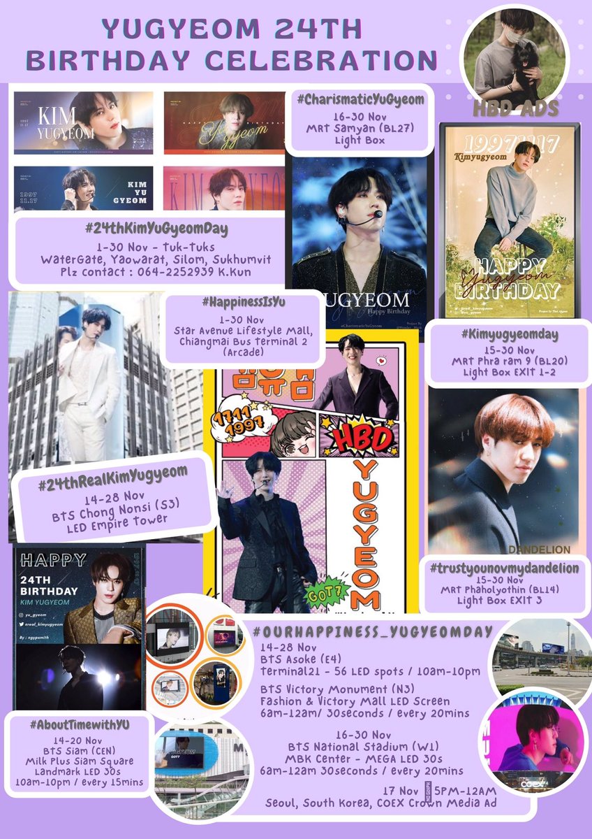YUkuhamaLana's tweet photo. คิดว่าน่าจะครบแล้วนะ
𝕐𝕦𝕘𝕪𝕖𝕠𝕞 𝟚𝟜𝕥𝕙 𝔹𝕚𝕣𝕥𝕙𝕕𝕒𝕪 ℂ𝕖𝕝𝕖𝕓𝕣𝕒𝕥𝕚𝕠𝕟
#OURHAPPINESS_YUGYEOMDAY
#24thKimYuGyeomDay
#HappinessIsYu
#AboutTimewithYU
#24thRealKimYugyeom
#Kimyugyeomday
#trustyounovmydandelion
#CharismaticYuGyeom https://t.co/tgQsan0uju