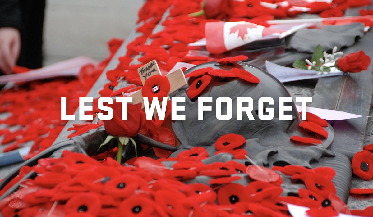 TeamCanada's tweet photo. Today, we remember those who made the greatest sacrifice. 

#RemembranceDay | #CanadaRemembers https://t.co/MfBirdVuE3