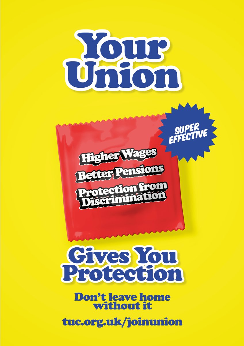 "Your Union Gives You Protection"Design by  @K_47 Check out the full artpack:  https://www.labourdesign.co.uk/art-packs/autumn-20-join-a-union