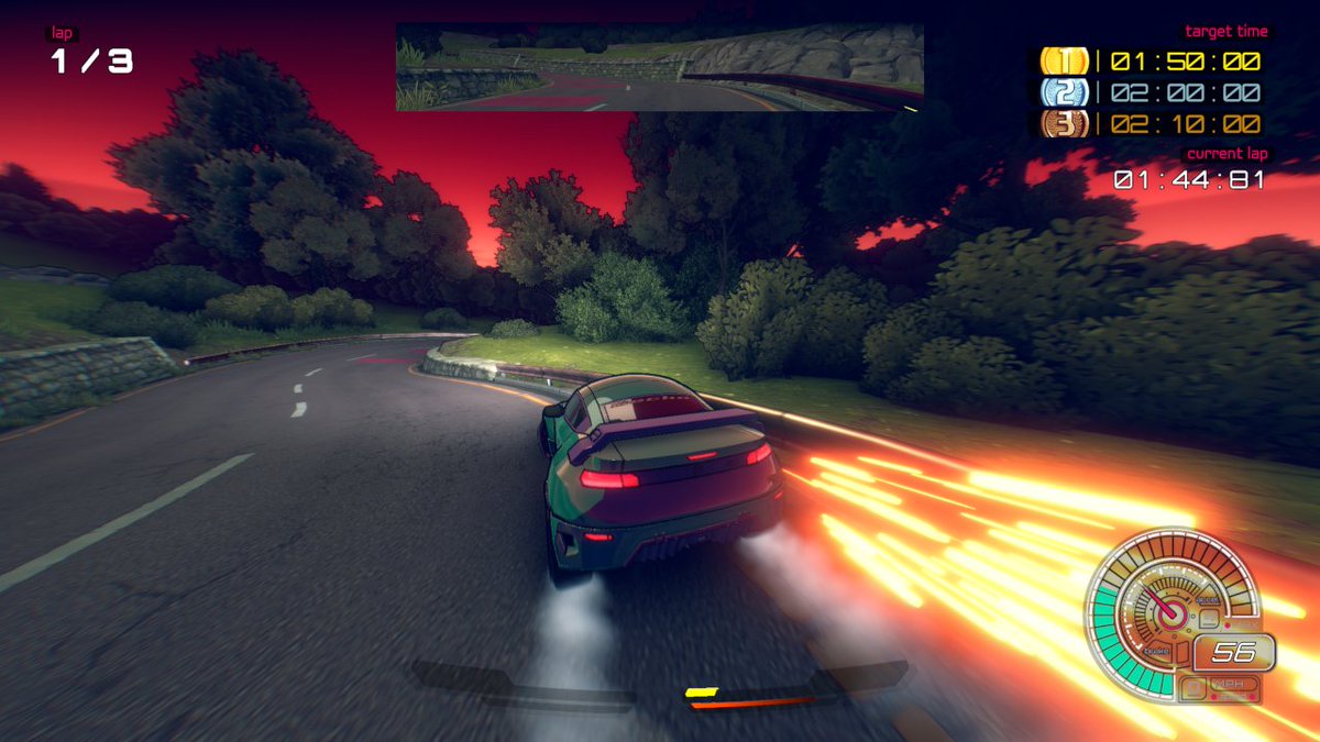 NFGgames's tweet photo. A brief tale of three racing games: Hotshot Racing, Inertial Drift, and Horizon Chase Turbo.

One of them isn't very good.  The other two are brilliant in different ways.

https://t.co/JmdOkBwmo7 https://t.co/oYGqcgDgH7