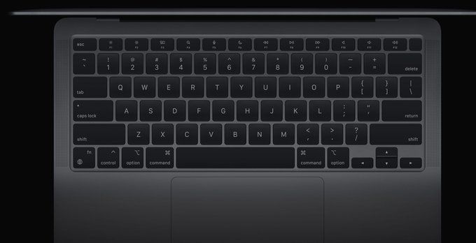 Some of the new MacBook Air function keys have different functions trib.al/nmZaWV3