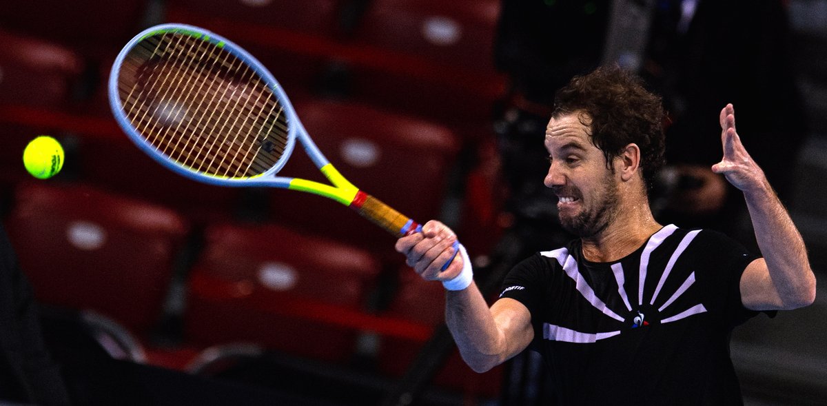 WeAreTennis's tweet photo. 📅 On 2nd round's schedule today in Sofia: 

Millman 🆚 Simon 
De Minaur 🆚 Karetsev
Gerasimov 🆚 Mannarino 
Sinner 🆚 Huesler
Caruso 🆚 Auger-Aliassime
Forejtek 🆚 Gasquet  https://t.co/9NVNCXv3ob