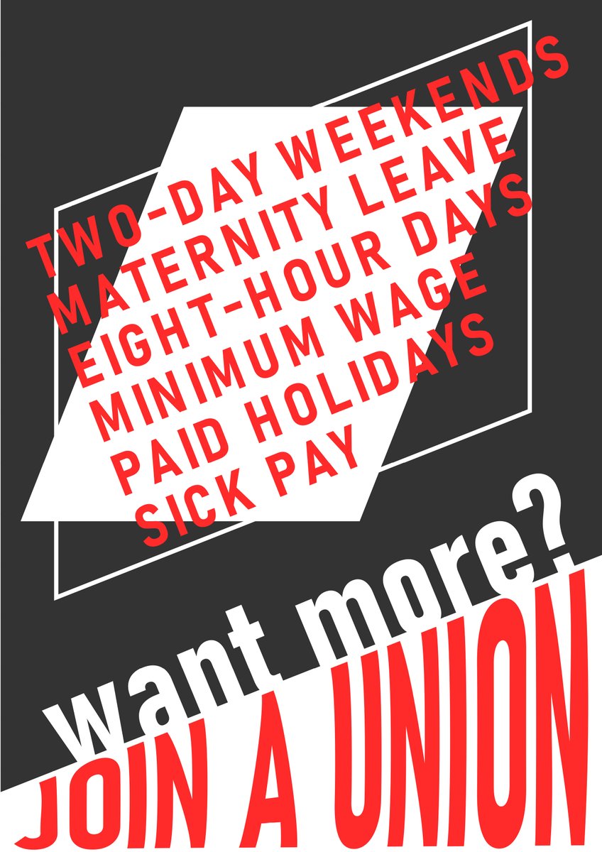 "Want more? Join a union"Design by  @LiamBaker_97Check out the full artpack:  https://www.labourdesign.co.uk/art-packs/autumn-20-join-a-union