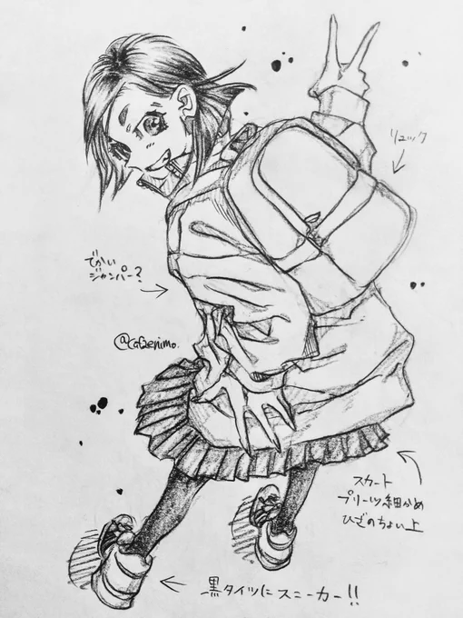 昨日通勤中に見かけた女子高生(たぶん)の制服の着こなしがツボだったので、水崎氏にモデルしてもらいました

セーラーなのかブレザーなのかは上着のでかさでわからなかった 