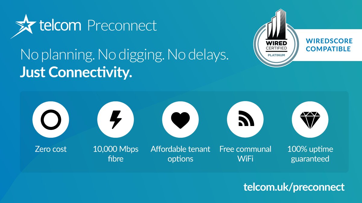 TelcomUK's tweet photo. Give your tenants the connectivity they deserve and unlock instant activation with Preconnect!

https://t.co/mfvkbomq0v https://t.co/B4DOoDlIyq