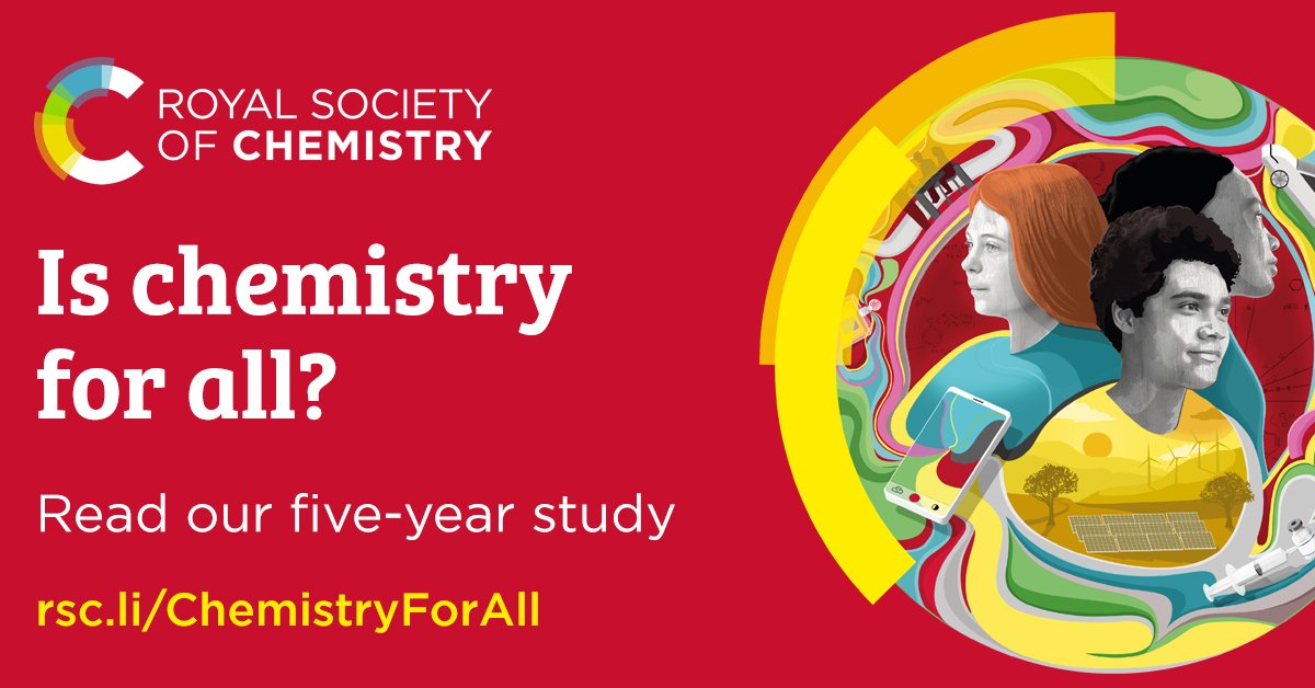 RoySocChem's tweet photo. We believe that every child should have access to high-quality chemistry education, and yet there are barriers preventing many from participating. Find out more and read our report at ➡️ https://t.co/0mw09S2CJt https://t.co/XPTINMcbBX