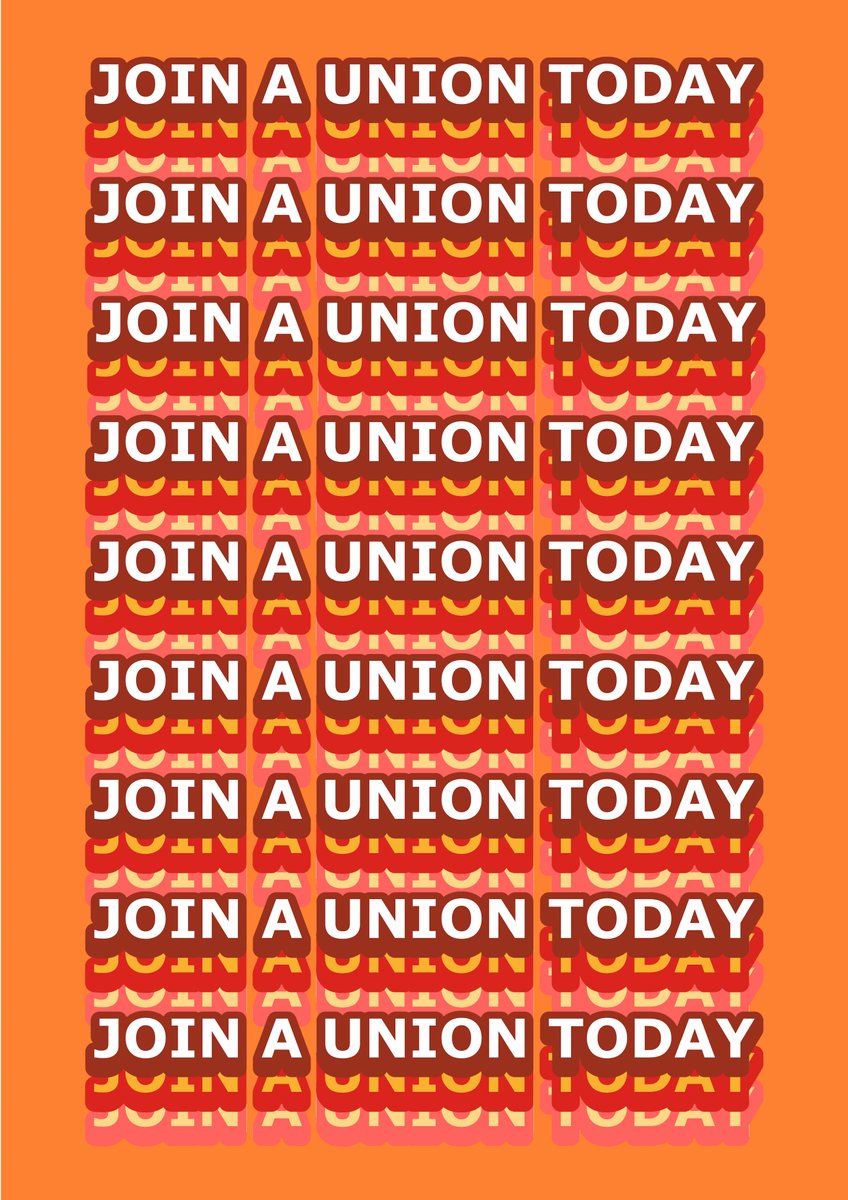 "Join a Union Today"Design by  @TeddyBeeston_ Check out the full artpack:  https://labourdesign.co.uk/art-packs/autumn-20-join-a-union