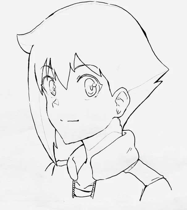 人間の時のみちる
#BNA
#ビーエヌエー
#みちる
#TRIGGER
#イラスト
#絵描きさんと繋がりたい
#イラスト好きな人と繋がりたい 