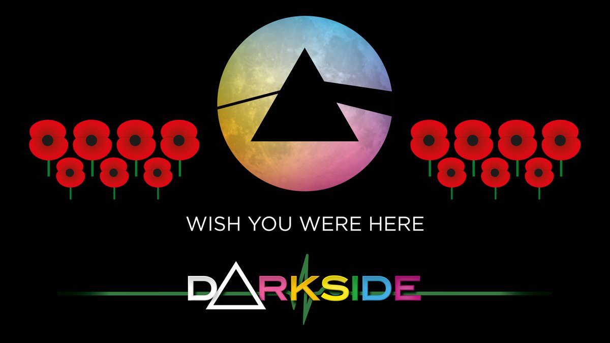 We will remember them. Our screen film from Wish You Were Here which feature Andy’s Dad and Dan’s Grandad, both of whom served our country.
facebook.com/darksidefloyds…