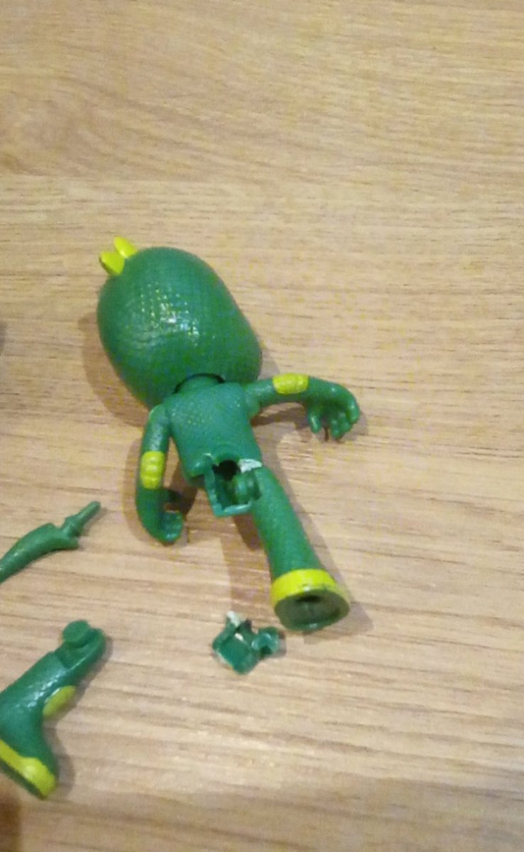 jcjhudsonphoto's tweet photo. @Disney_UK I think there is a design manufacturing issue with pj masks figures as you can see at least the third figure with the same problem comments please... https://t.co/vctWV2aLH6