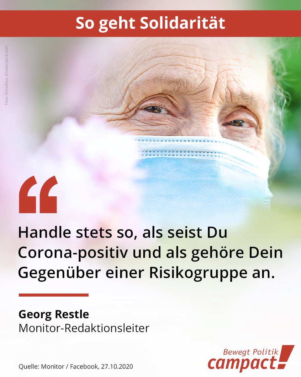 campact's tweet photo. Für Alte, Kranke und Geschwächte, für das Pflegepersonal am Limit: Zeigen wir jetzt, dass wir sie schätzen - und vor #Corona schützen! ♥️ Bitte RT, um alle zu ermutigen, solidarisch zu handeln. #Solidarität #FlattenTheCurve #Covid_19 #CoronaVirusDE https://t.co/qPEJkzQFrc