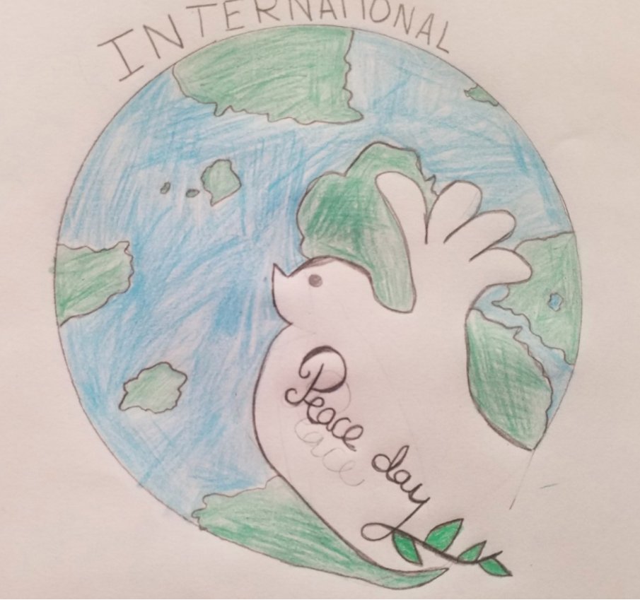 TBSyear5's tweet photo. Year 5 thought about #RemembranceDay2020 today. They then created art to commemorate this day, and spread the message of peace and hope. https://t.co/3lJHYvkc54