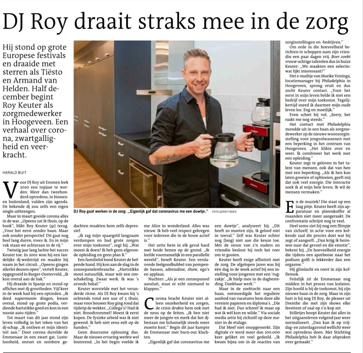 Vandaag in het ⁦<a href="/dvhn_nl/">Dagblad van het Noorden</a>⁩ met dank aan ⁦<a href="/HaraldBuit/">Harald Buit</a>⁩