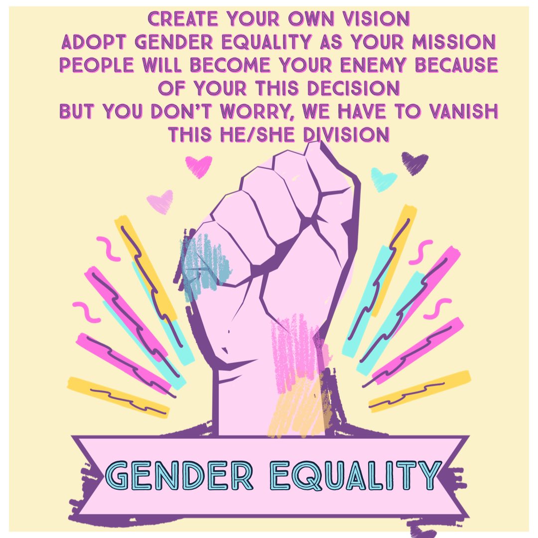 Meghana_shar07's tweet photo. #SDG10 REDUCED INEQUALITIES 
GENDER EQUALITY IS A HUMAN FIGHT NOT A FEMALE FIGHT 
@rtn_sandeep @DeepakDwivedi_ @pkdhillon08 @RiseUp4SDGs 
#Youth4Kindness 
#KindnessMatters 
#Rotaract4Kindness 
@Sukhpre76566814 
@Kiran99142217 
@Bl_Sneha 
@khosla_riti https://t.co/38YAB5craS