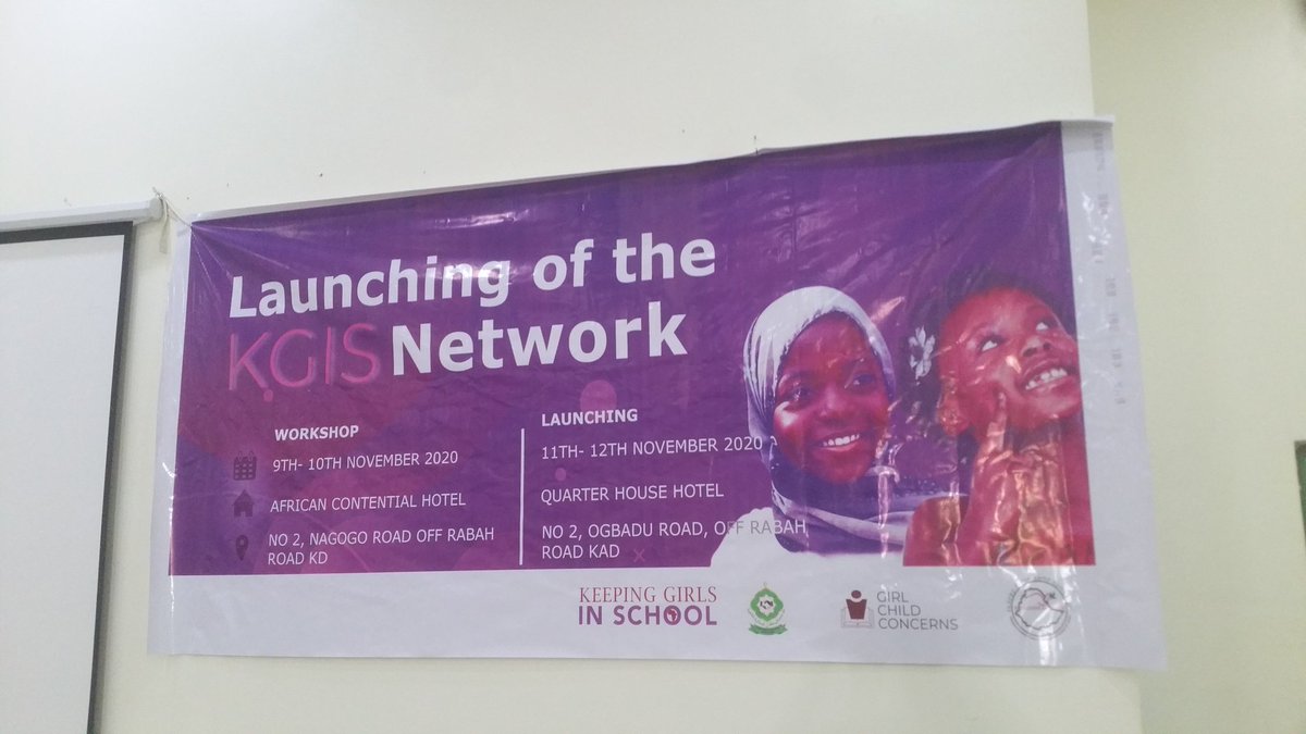 Launching of the KGIS network
11th-12th November 2020

Keeping Girls in school
