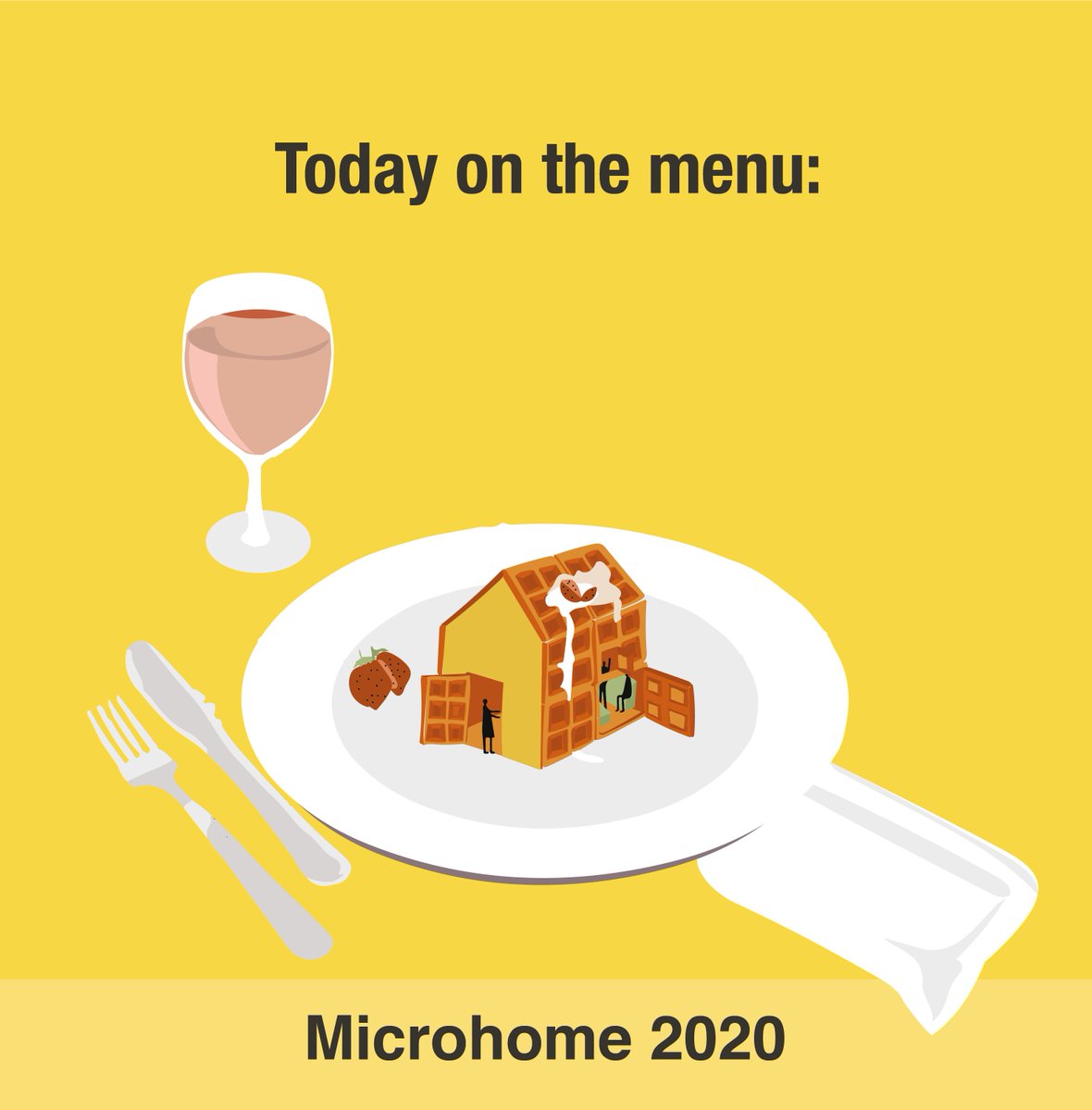 HungryDesigner3's tweet photo. Today's yummy suggestion is for Microhome 2020 🏠for which designers should submit designs of an off-grid modular structure that would accommodate a hypothetical young professional couple. 

@architecturecompetitions @zahahadidarchitects @senseable_city_lab @snohetta @blokable https://t.co/lHHUkNojCh
