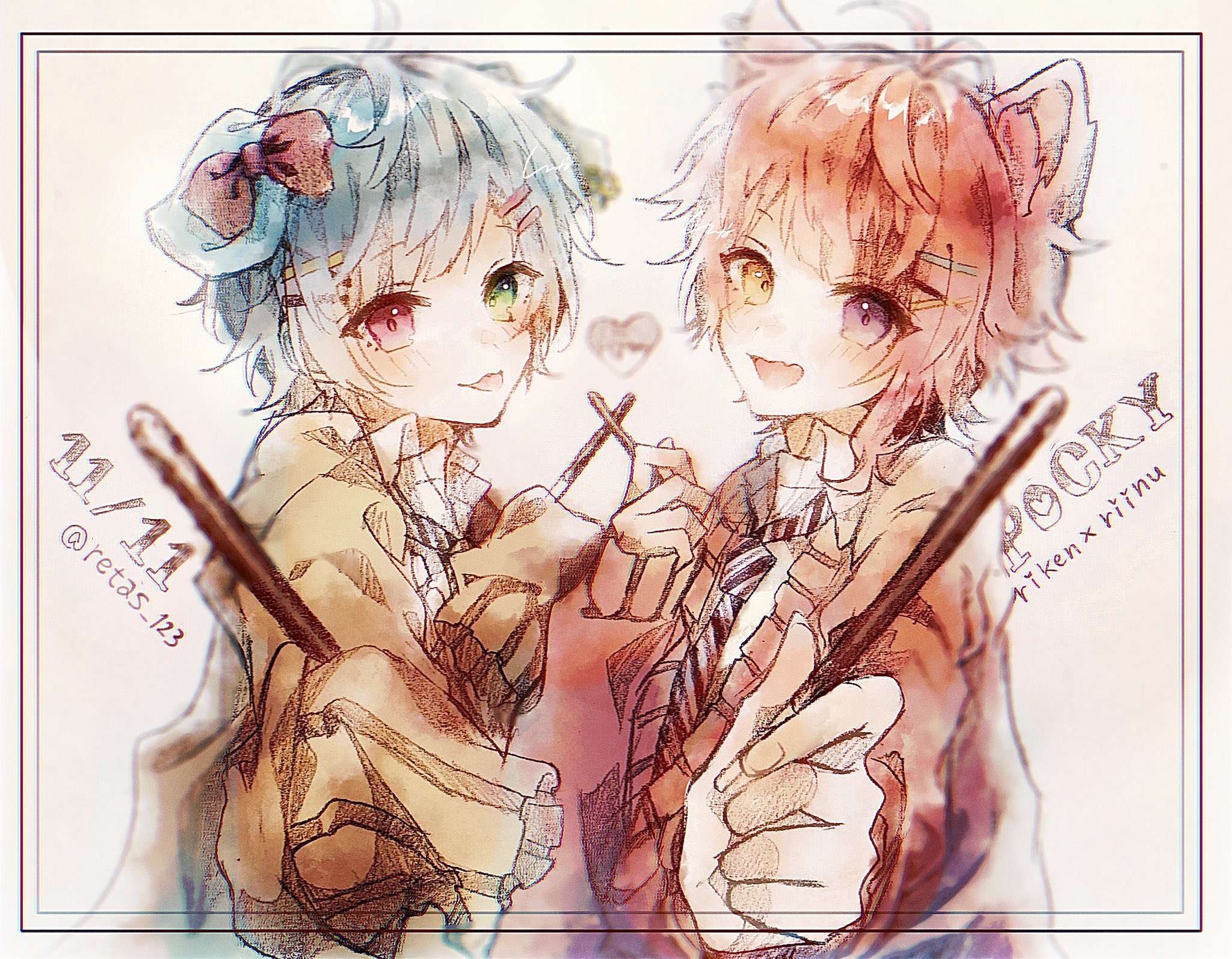 白菜なな ジャケット予約受付中 ポッキーの日 すとぷりギャラリー