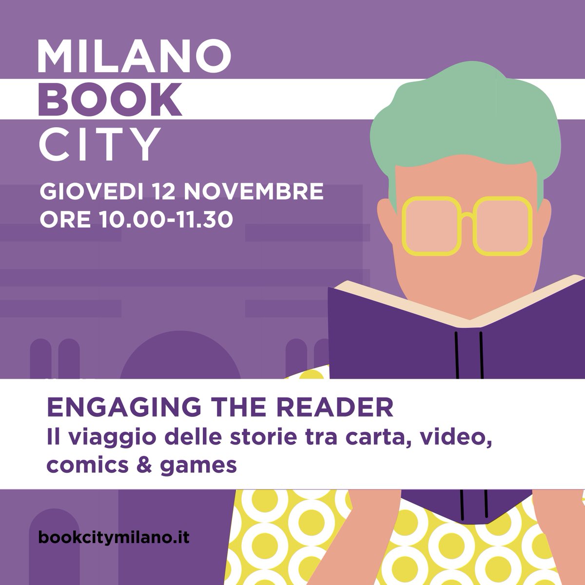 editoriaUnicatt's tweet photo. 📌Tra i nostri ospiti a #EngagingTheReader @BOOKCITYMILANO ci sarà anche @giuliopasserini ufficio stampa per @EdizioniEO 📚 Non mancate, giovedì #12novembre ore 10:00 in diretta sulla nostra pagina Facebook #Master in #Editoria @Unicatt 👇
https://t.co/hFD1foMsjo https://t.co/XQY3l7Z3HB