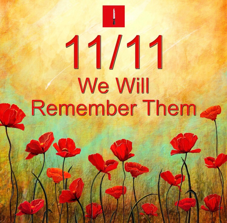 They shall not grow old as we that are left grow old: Age shall not weary them, nor the years condemn. At the going down of the sun and in the morning 
We will remember them.