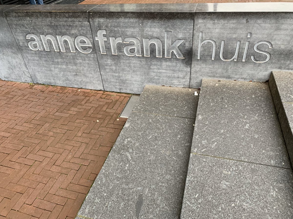 AndrewLocker's tweet photo. One year ago, at Anne Frank House in Amsterdam. Present and aware of the immense gravity of this place. Everything that this place represents in human history and the narrative of the Frank family. Profoundly moved-reaffirms commitment to the primacy of human rights and freedoms. https://t.co/XO21b1f51H