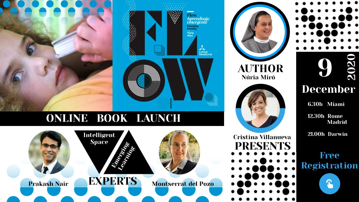 Online Book Launch. "Flow. Emerging Learning". Register: bit.ly/2GO31CW
