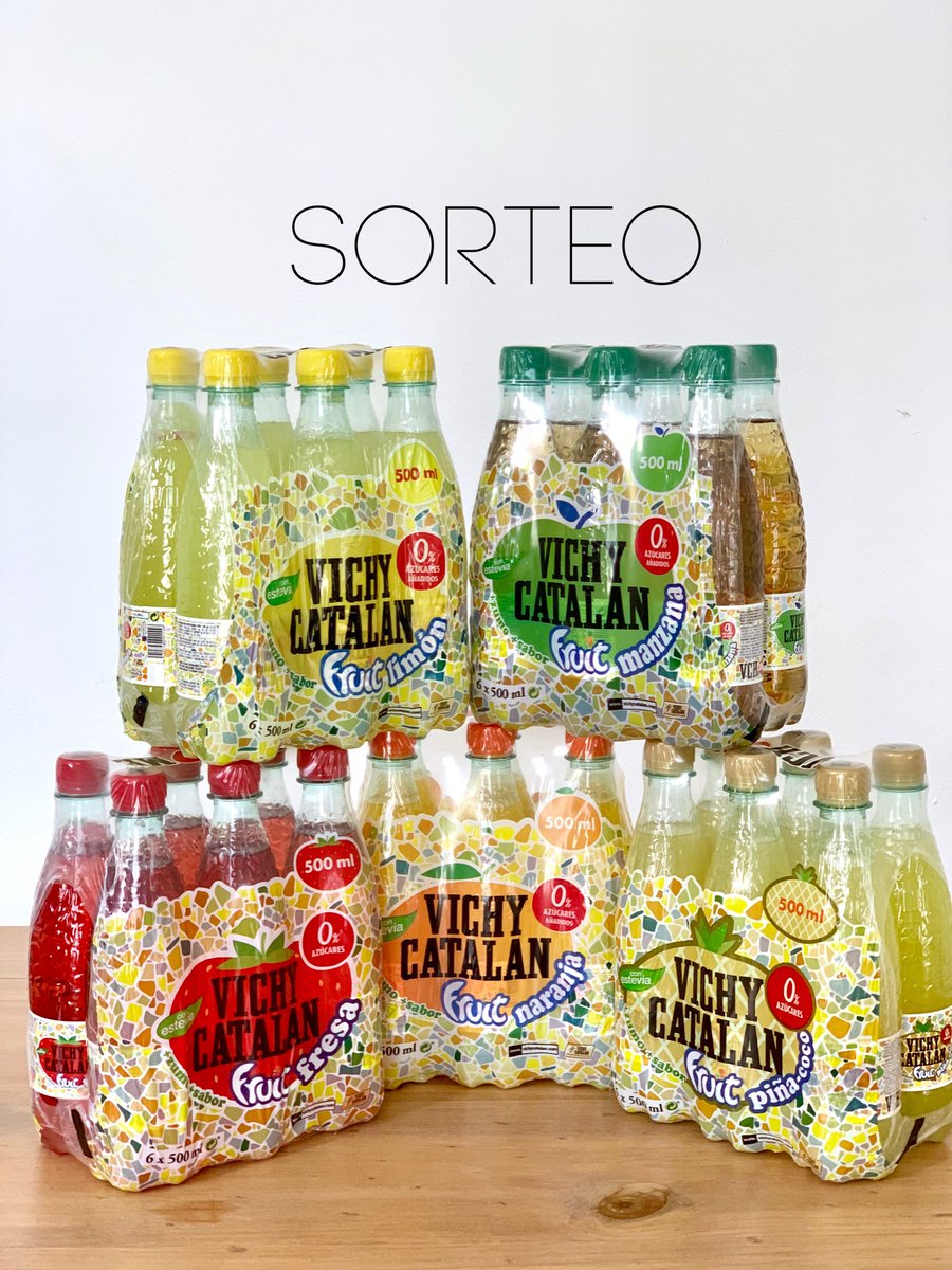 vichycatalan's tweet photo. Como no sabemos qué regalar, te dejamos elegir
✅Haz RT, Like y dinos qué lote prefieres usando
1 #Quierochycatalangenuina
2 #QuieroVichyCatalanFruit
3 #QuieroVichyCatalanSabores
Sortearemos ese lote entre los que hayan elegido el + votado. 
🍀  12/11 12PM publicaremos ganador https://t.co/99ILseSTJ1