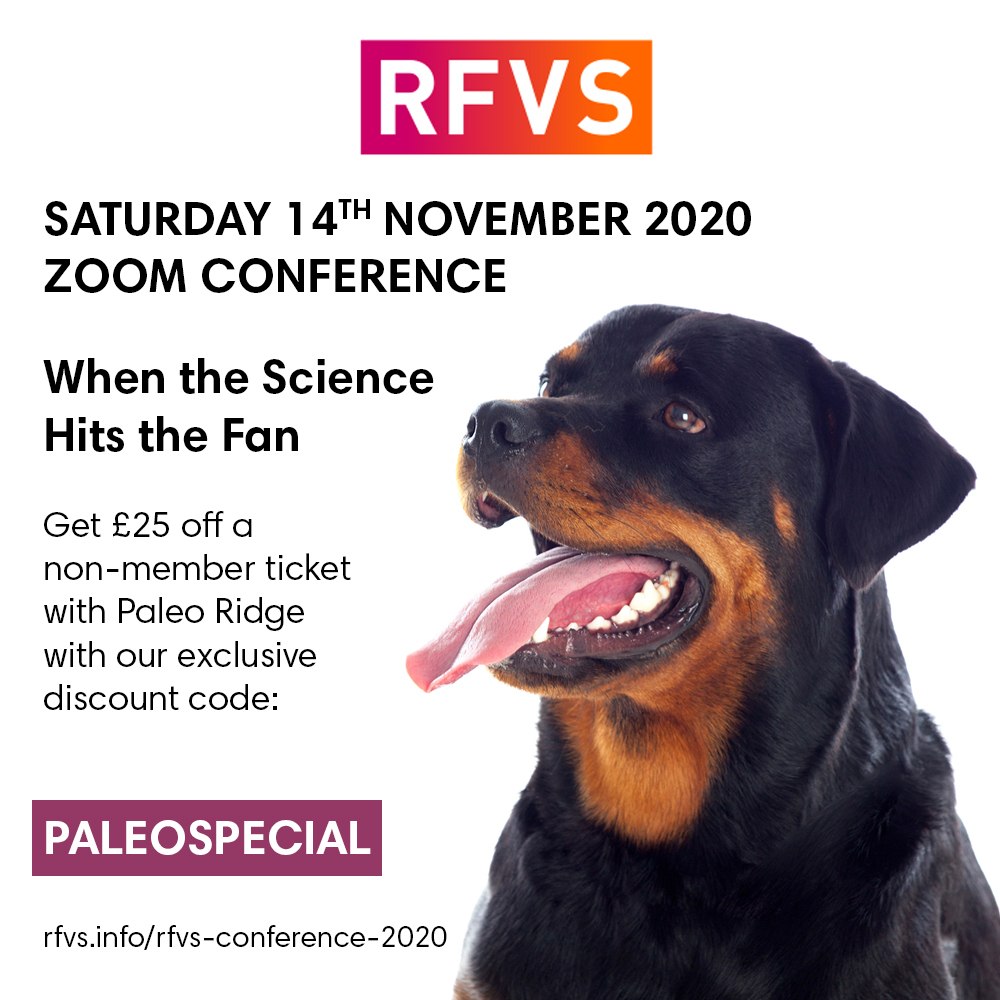 PaleoRidge's tweet photo. Are you interested in the science behind raw feeding? Why not check out the zoom conference held by Raw Feeding Veterinary Society 🙌 Use the code PALEOSPECIAL to get £25 off your ticket!
#conference #science #rawfeeding #rawdogfood #rfvs #voucher #doglovers #dogs #barfdiet https://t.co/a3xtLPkTeW