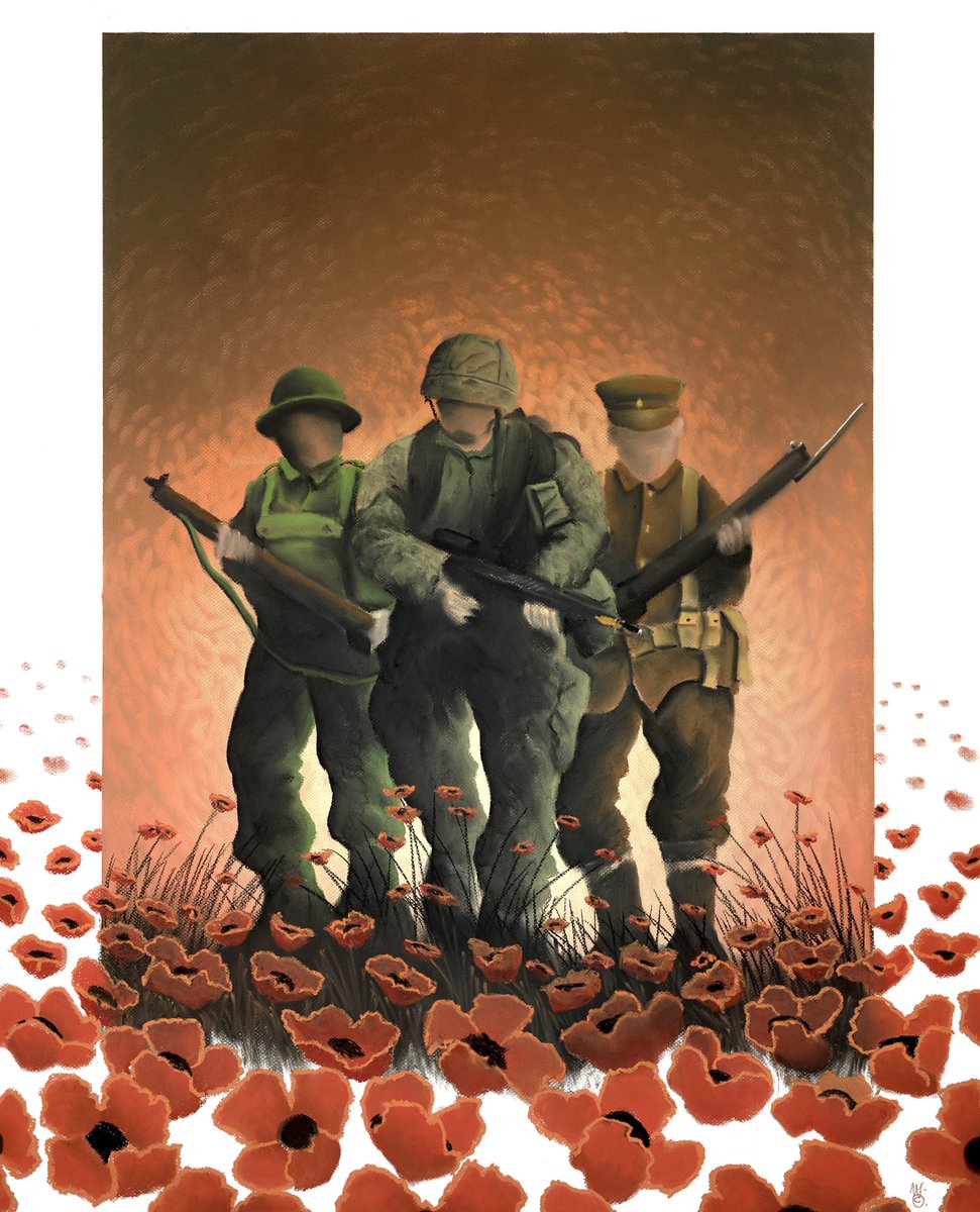 artistmackenzie's tweet photo. When the sun goes down 
#ArmisticeDay https://t.co/BRGDBdxfLt