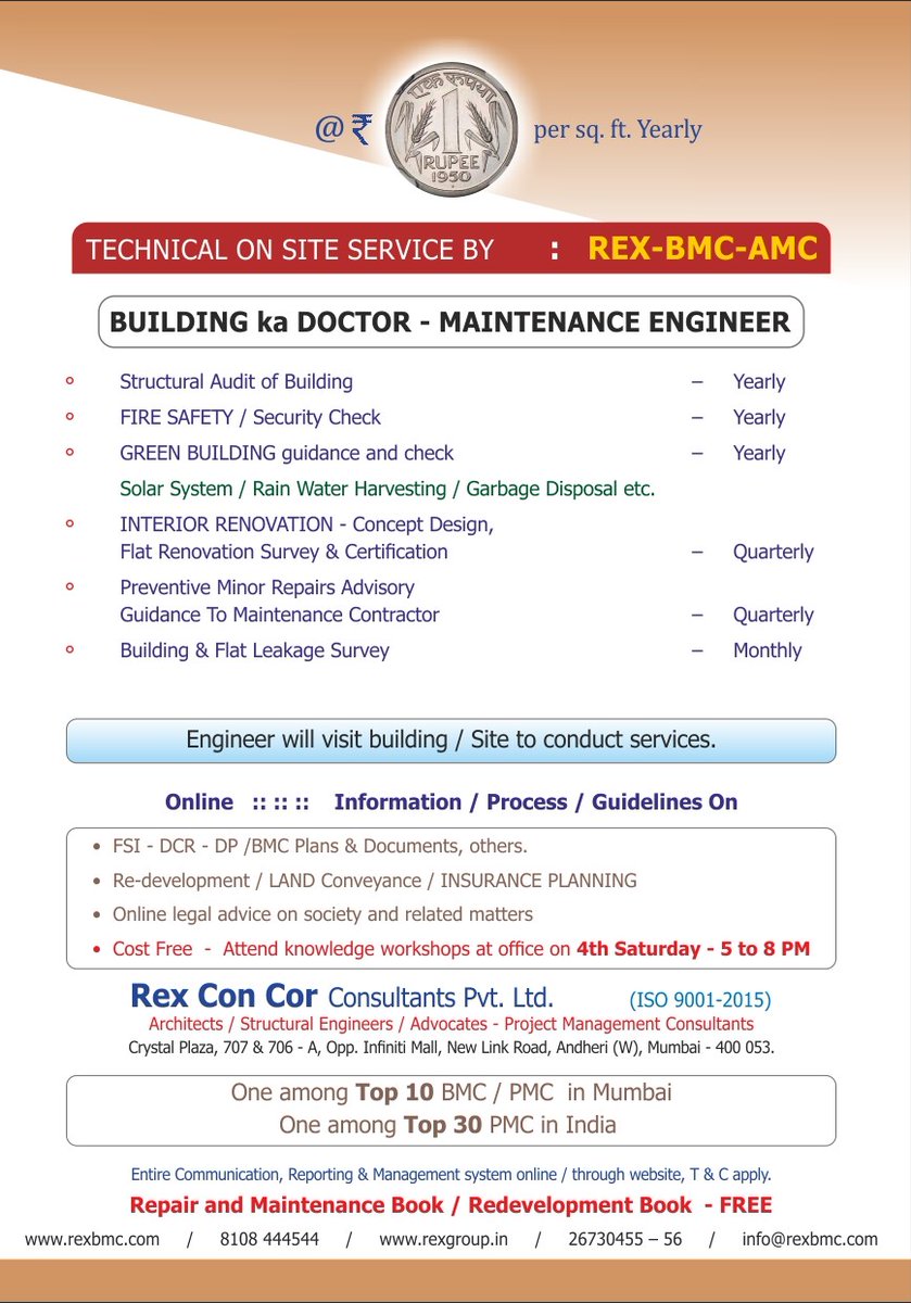 Rex Con Cor Consultants Pvt. Ltd. (@rexconcor) on Twitter photo 