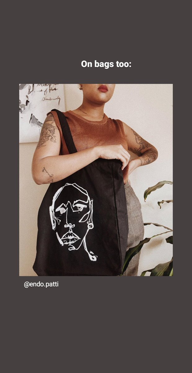 On this bag too: