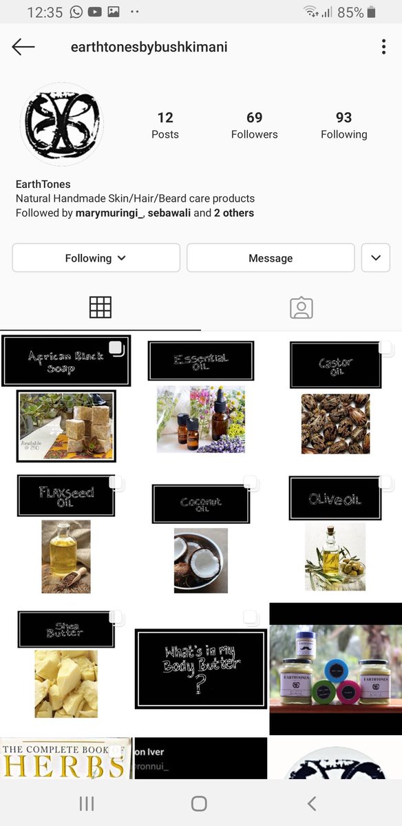 For your beard oil, body butters, essential oils and maybe, just maybe, sage (good energy stuff):