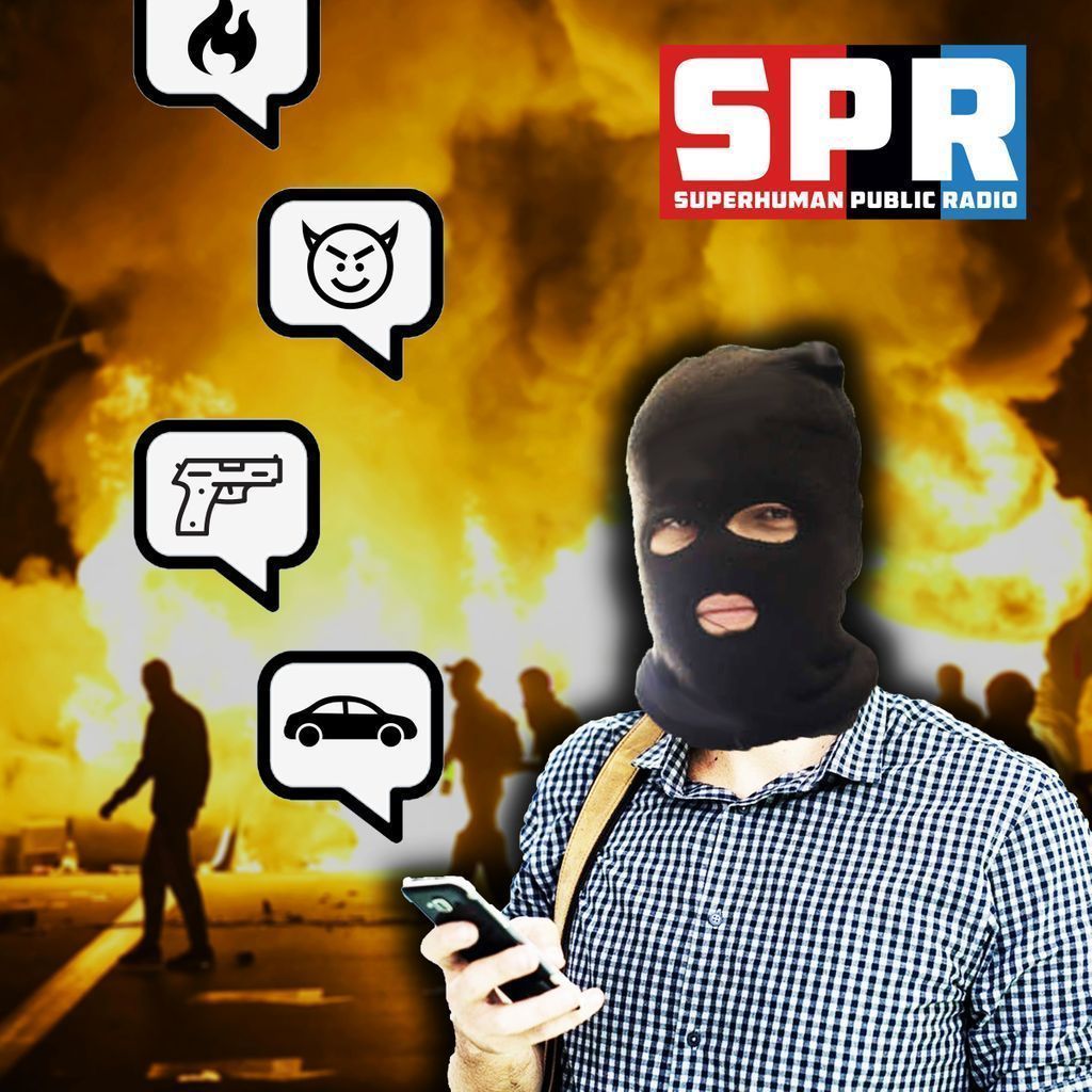 SPRpod's tweet photo. “There’s a $250 cleaning fee for bleeding in the back seat.” Inside the lives of Freelance Henchmen. New episode of SPR - Episode 1 - Bad APPles #SPR #TheseAmericanSupers 

Listen now: https://t.co/vkRQ5Bkm2g https://t.co/GPUpi3zY47
