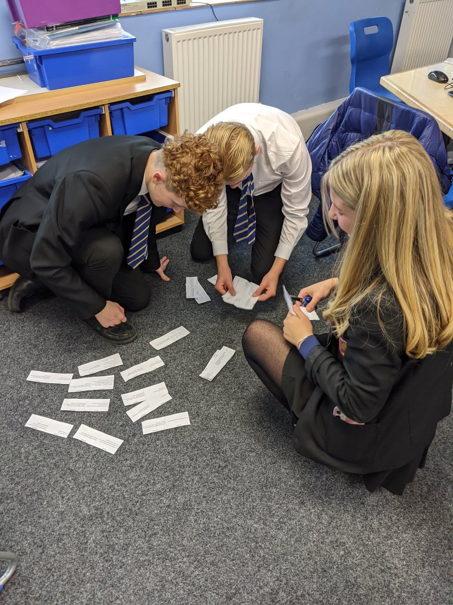 kyleedwardwill1's tweet photo. I was pleasantly surprised with the level of engagement during my last Year 11 theory revision lesson - using a domino styled game worked much better than I had anticipated and got me reflecting on my teaching style. I forget how enjoyable revision can really be! https://t.co/yUxBnshDcV