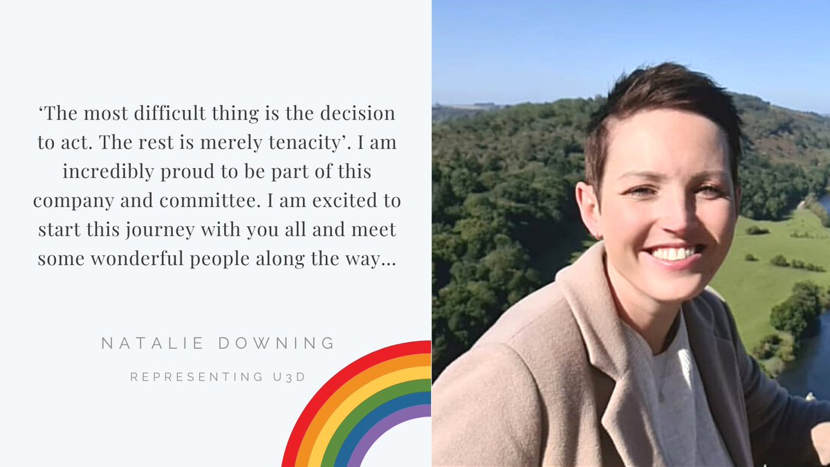 ✨INTRODUCING NATALIE (she/her)✨

Natalie is an Assistant Manager at Redditch (U3D3) and is a proud member of both the community and the committee. Follow us and join us on our journey! 

Reach out to Natalie anytime!🌈

#U3LGBTQ #DiversityandInclusion #Enterpride