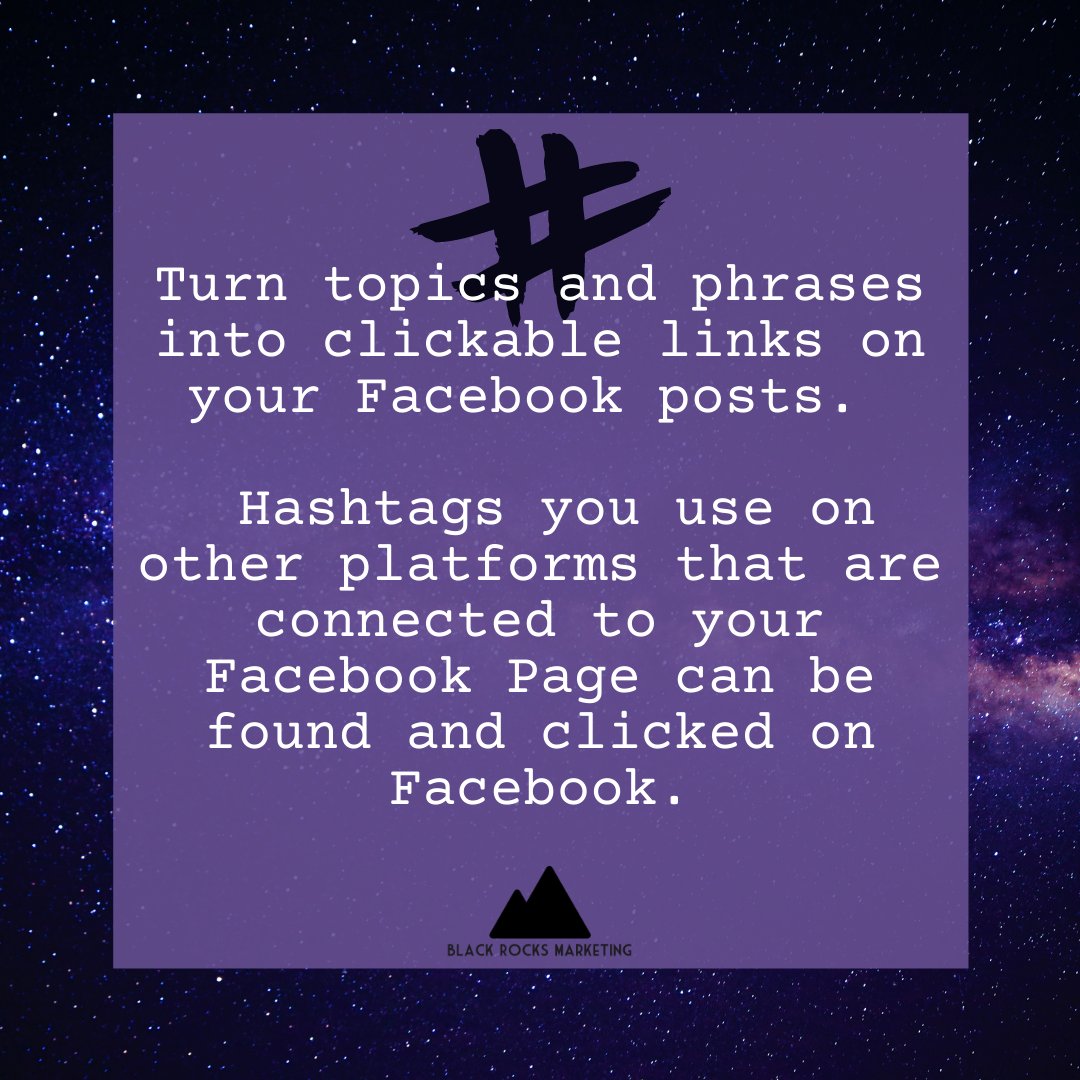 BlackRocksMktg's tweet photo. #hashtagsonfacebook #smm #BlackRocksMarketing https://t.co/Wz8CPdB9v3