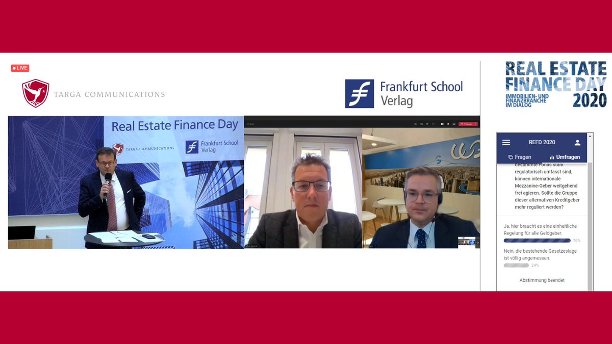 propertypr's tweet photo. It's not quite the same as being there.....but I am really enjoying the #REFD2020 live feed.
Great job @BaselDrei, @FSVerlag and @TargaComm. https://t.co/2azEFe2wFX