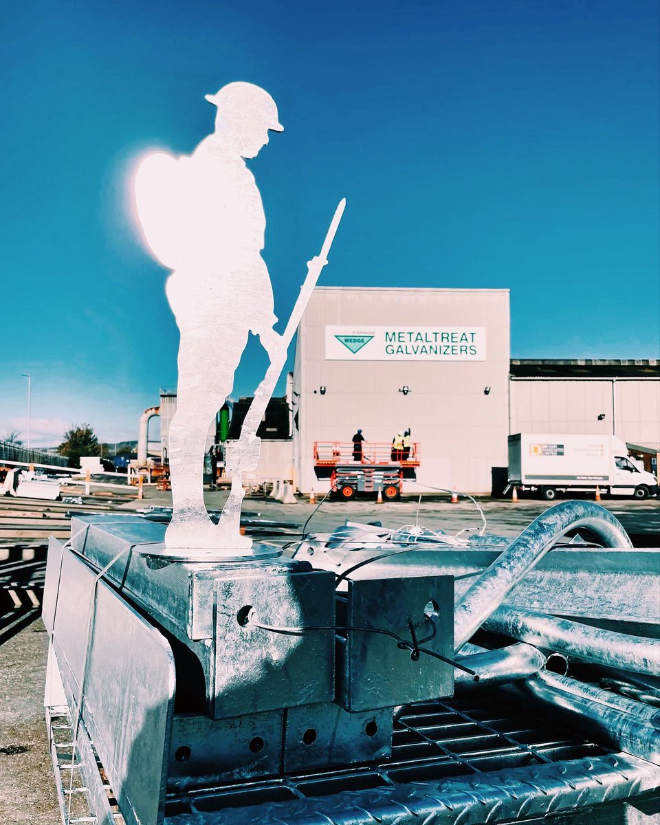 galvanising's tweet photo. At 11 today we remember and honour our heroes – they gave their tomorrow so we could have our today. 
 
(Work made by AG Welding )

#lestweforget #remembranceday2020 https://t.co/RPIVl5JjE0