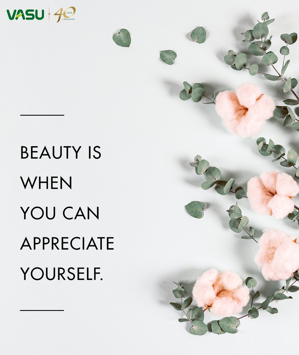 Vasuhealthcare's tweet photo. Beauty is when you can appreciate yourself.
#VasuHealthcare #WinterCare #VasuNaturals #SkinCare #care4skin #CaringSince1980 https://t.co/Tdi68H832I