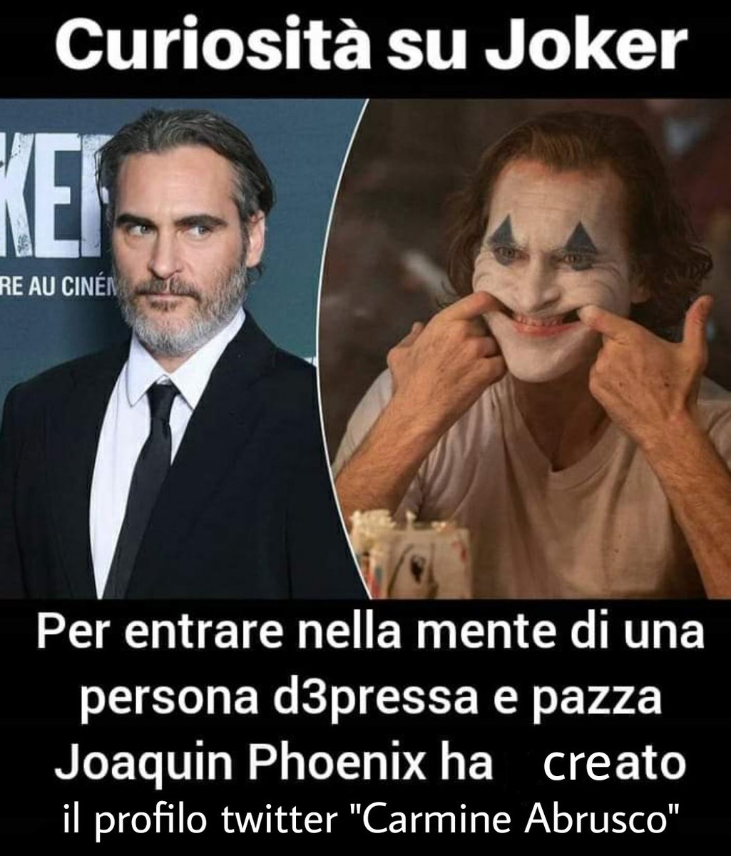 cabbrusconeee's tweet photo. Bella regà so er Joaquin https://t.co/hwYeukuvOx