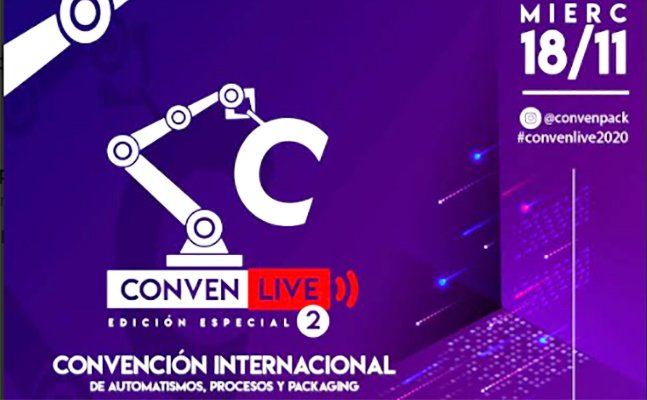Agroverdad's tweet photo. Procesos de Valor Agregado🦾📦
#ConvenPACK2020: Convención Internacional de Tecnología y Procesos, Robótica y Packaging
>> https://t.co/wC0sVpx0tb https://t.co/yACST0Fm4G