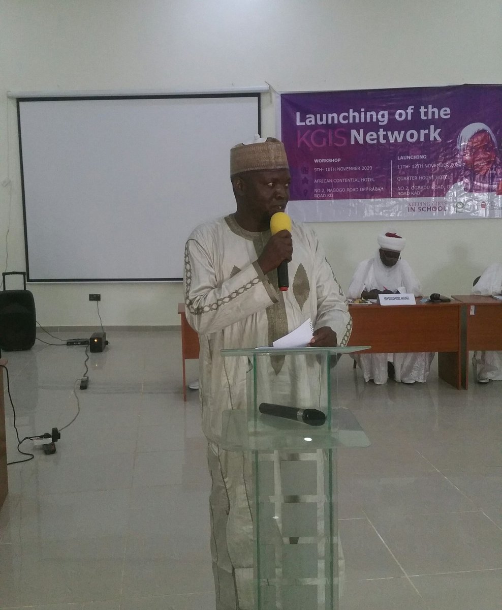 Coordination of the program by Mal. Ibrahim Disina