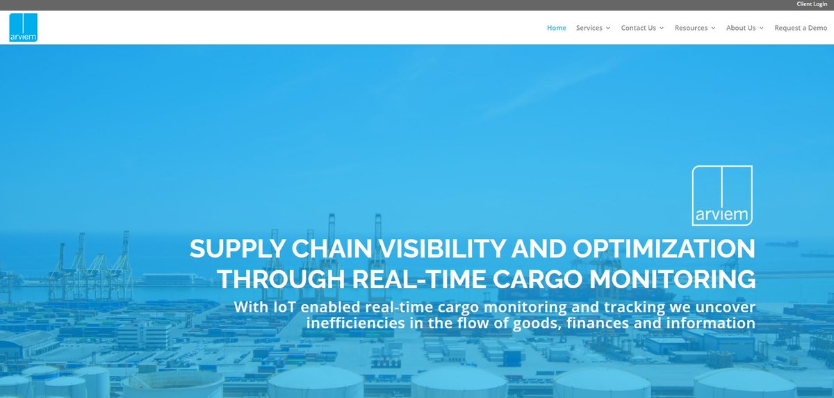 The devices are also approved and being used by another great start-up, Arviem AG - Similar to Contguard, they track containers throughout the entire supply chain, and they use the  #STAR Tetis and Tetis-R tracking devices