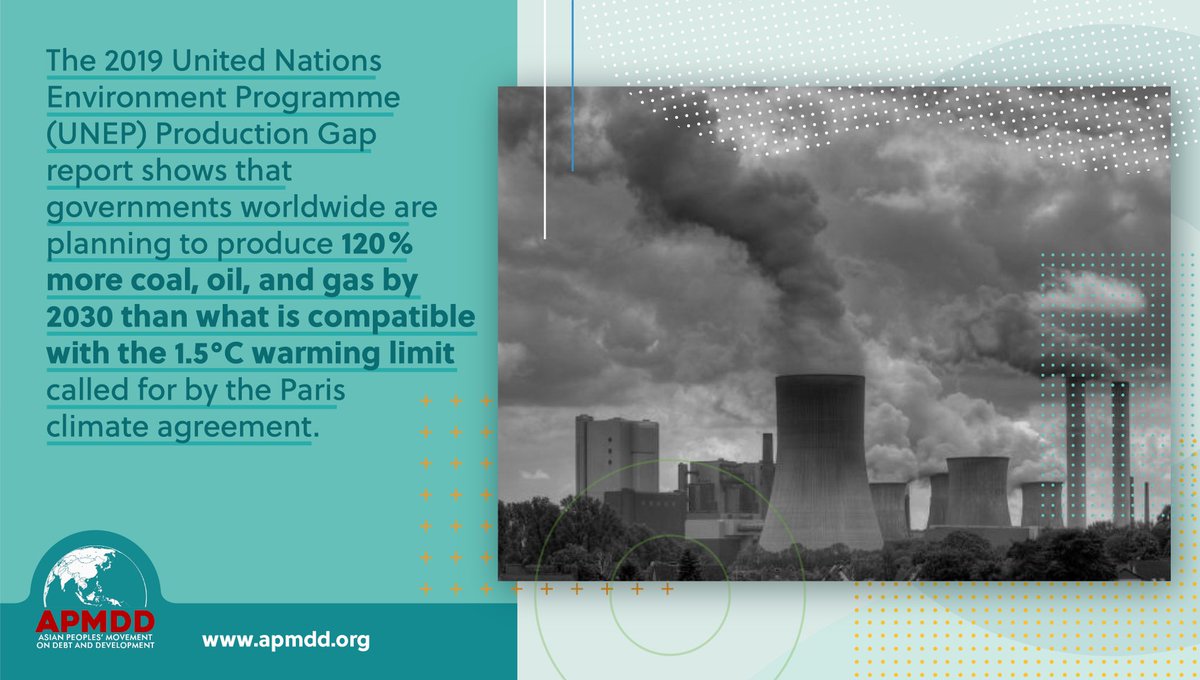 AsianPeoplesMvt's tweet image. Public financing of coal, oil, and gas must end now. This must be accompanied by significant scaling up of public financing for the swift and just transition to renewable energy.  

@FinanceInCommon must stand to end #FossilFuelFinancing!