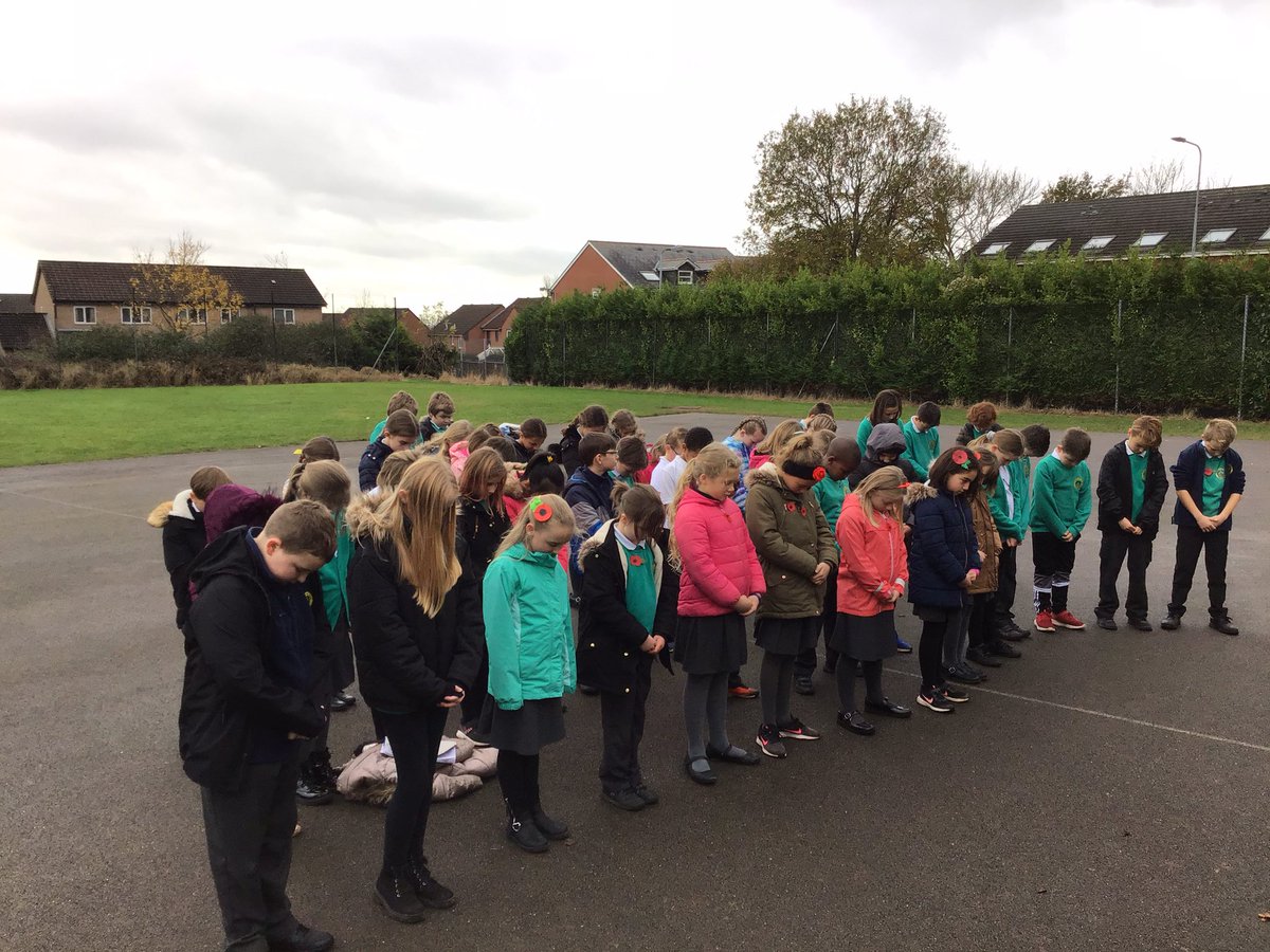 Year5TPS's tweet photo. Today at 11:00am Year 5 observed a minute’s silence. Lest we forget. #year5tps #EHI #HU https://t.co/Ka8iOylgSO