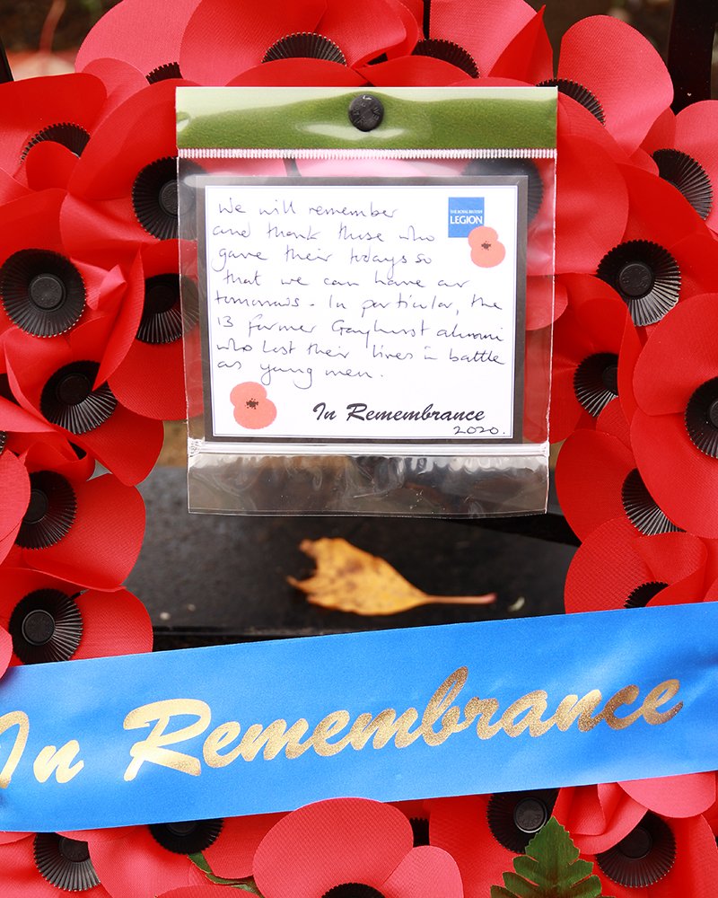 GayhurstSchool's tweet photo. Gayhurst remembers #lestweforget #rememberance2020 #ELDRIC https://t.co/jSn9Y7144C