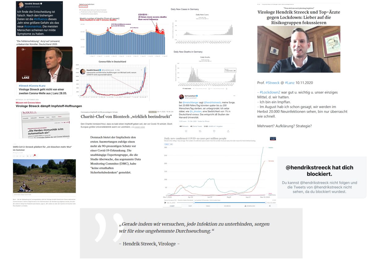 #STREECK - eine Fehleinschätzung, Collage auf Acryl, unbekannter Künstler, Deutschland 2020.